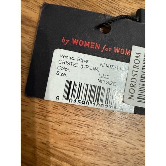 Hobo International Convertible Crossbody Wristlet Lime Green Zippers Cristel NWT - Picture 6 of 15